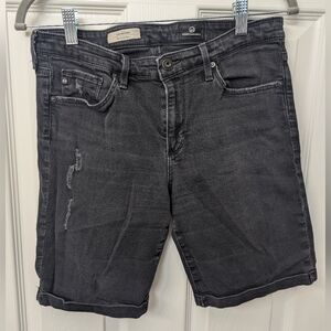 AG Adriano Goldschmied The Brooke Bermuda Denim Shorts 29